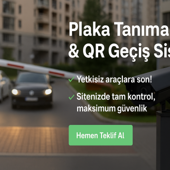 Plaka Tanima Qr Geçiş Sistemi Yazılımı