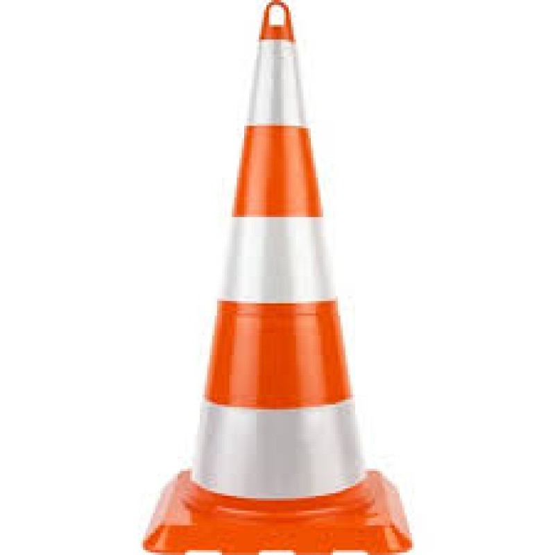 75 Cm Kirilmaz Trafi̇k Koni̇si̇ (3 Reflekti̇fli̇) fiyat teklifi al