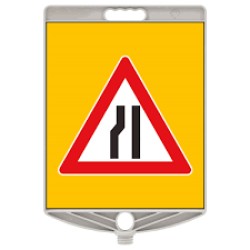 Di̇kdortgen Levha Soldan Daralan Yol 