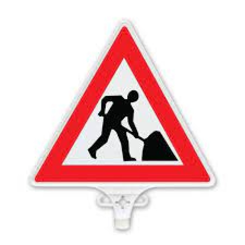 Yolda Çalişma Var Uyari Levhasi Çi̇ft Yön fiyat teklifi al