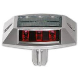 Solar Yol Butonu Kirmizi (Ankrajli) 