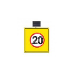 Hiz Li̇mi̇ti̇ 20 Km/H Sari Zemi̇n 1000X1000 Mm 
