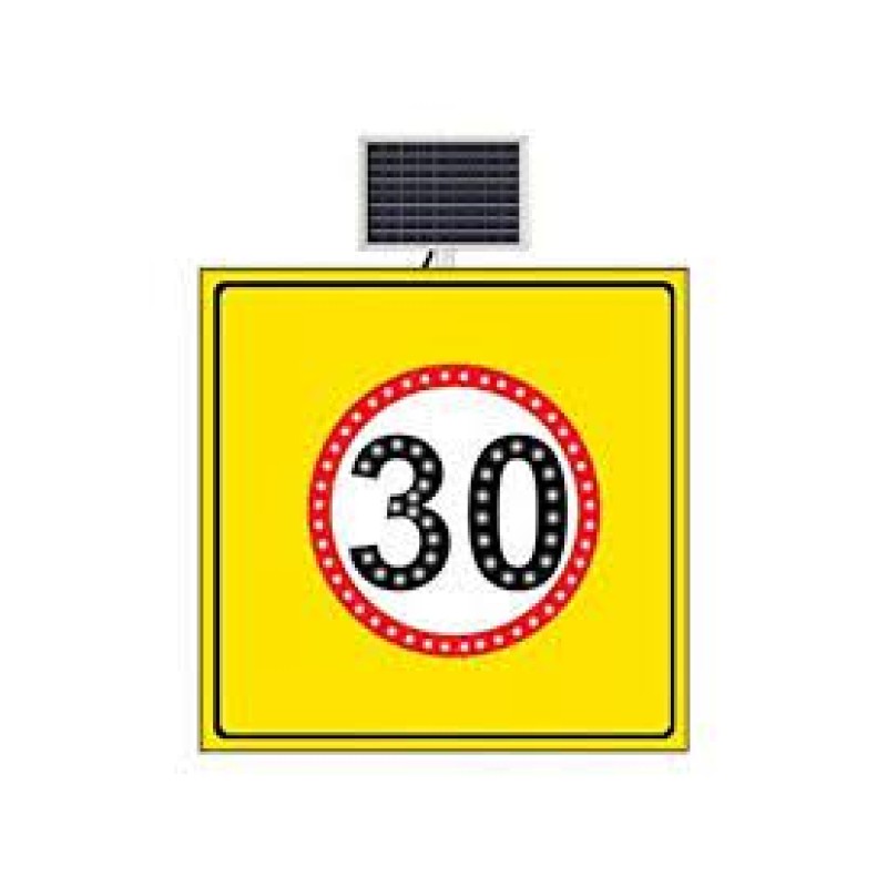 Hiz Li̇mi̇ti̇ 30 Km/H Sari Zemi̇n 1000X1000 Mm fiyat teklifi al