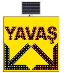 Yavaş Çi̇ft Yönlü Ok 1000X1000 Mm 