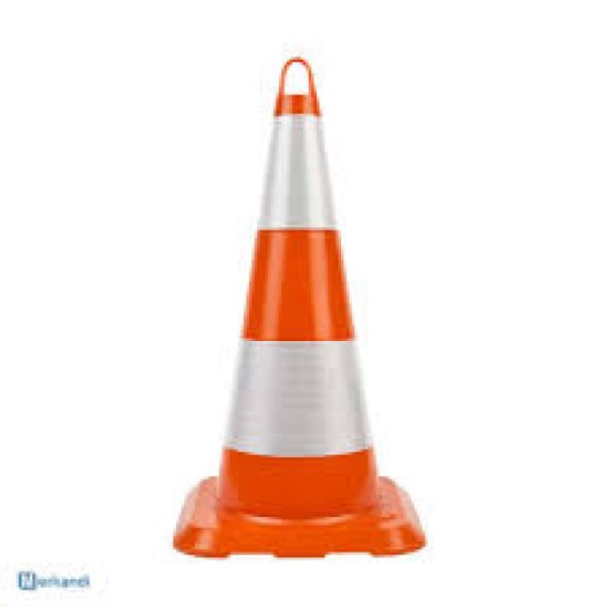 50 Cm Kirilmaz Trafi̇k Koni̇si̇ (2 Reflekti̇fli̇)