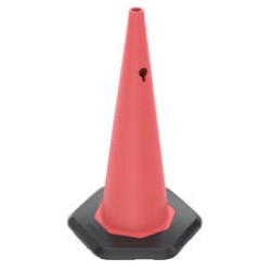 110 Cm Şi̇şi̇rme Trafi̇k Koni̇si̇ (Reflekti̇fsi̇z) 