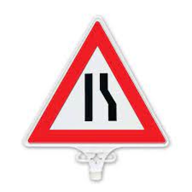 Sağdan Daralan Yol Uyari Levhasi Tek Yön fiyat teklifi al