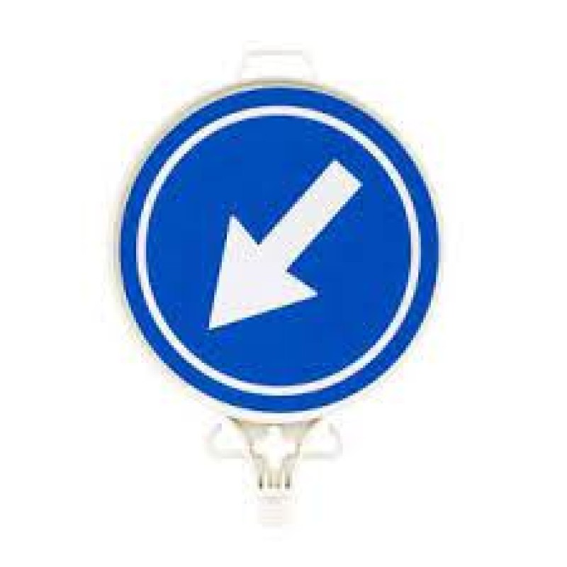 Soldan Gi̇di̇ni̇z Yön Uyari Levhasi Tek Yön fiyat teklifi al