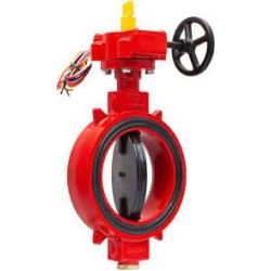 Izleme Anahtarli Kelebek Vanalar, Flanşli (Wafer) Baglanti 