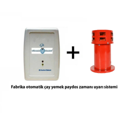 Fabrika Mola Zil Saati Seti Tek Motorlu Sirenli Set