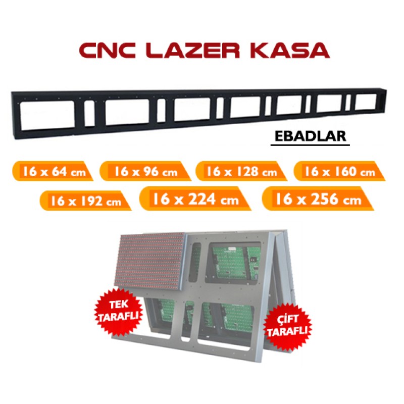 128X16 Cnc Tabela Kasası Tek Taraflı fiyat teklifi al
