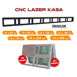 160X16 Cnc Tabela Kasası Tek Taraflı 