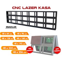 192X48 Cnc Tabela Kasası Tek Taraflı 