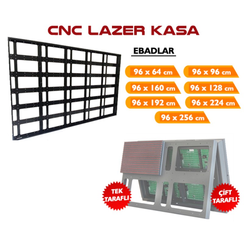 96X160 Cnc Tabela Kasası Tek Taraflı fiyat teklifi al