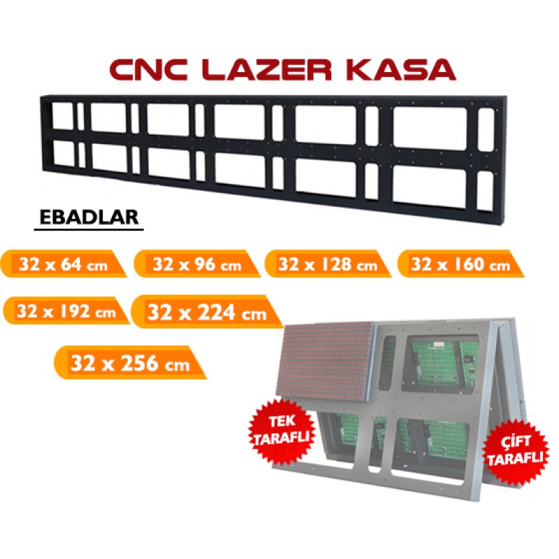 96X32 Cnc Tabela Kasası Çift Taraflı fiyat teklifi al