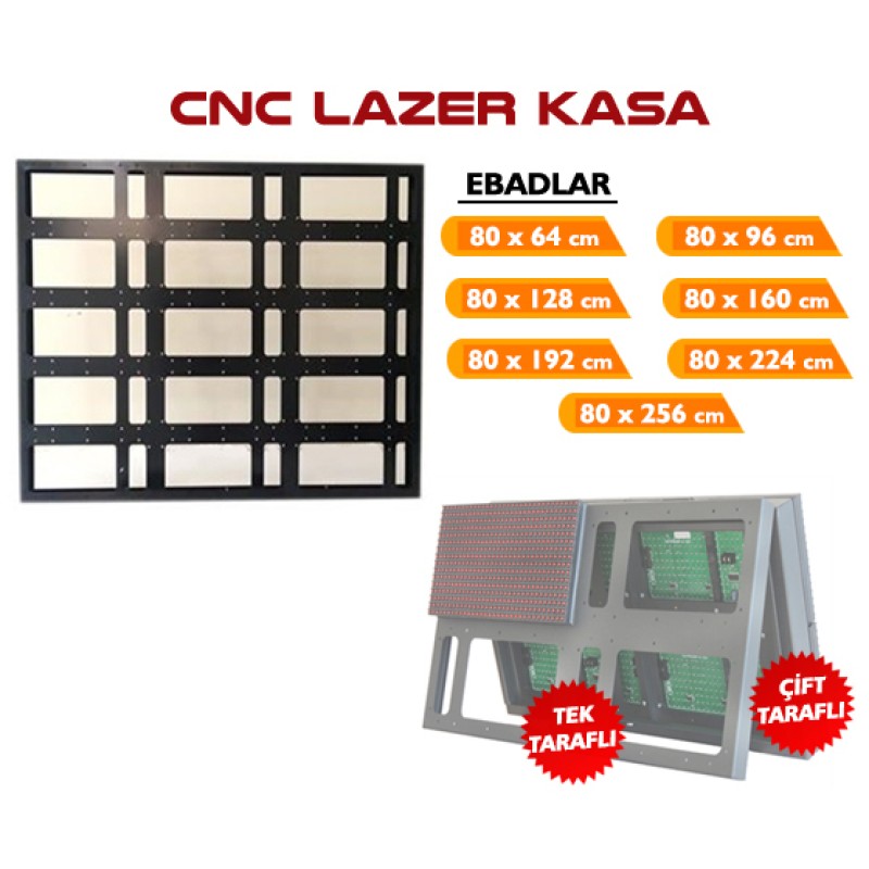 96X80 Cnc Tabela Kasası Çift Taraflı fiyat teklifi al