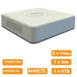 Haikon Ds-7108Hghi-F1 8 Kanal 1080P Lite Hd-Tvi Kayıt Cihazı 