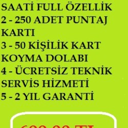 Işçi Kart Basma Saati Paketi 