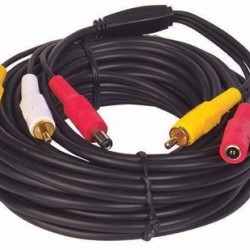 Kamera Uzatma Kablosu (Ses+Görüntü Adaptör) 30 Metre 