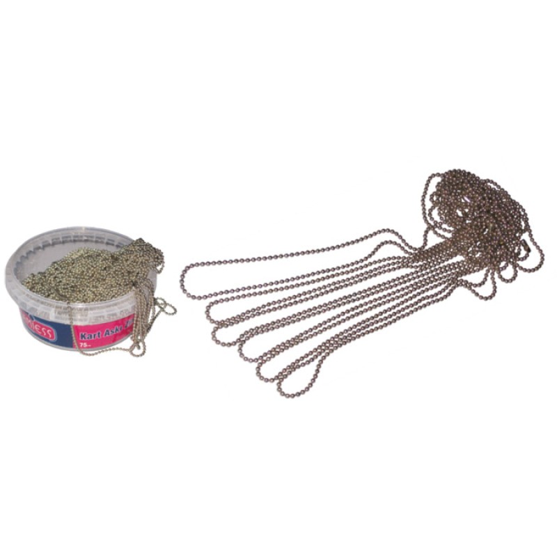 Kart Askı Zinciri 90 Cm perpa fiyat Kart Askı Zinciri 90 Cm fiyat teklifi al