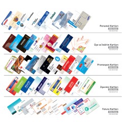 Plastik Baskili Kartlar 