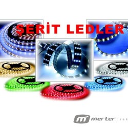 Şerit Led Amt Gün Işığı İç Mekan Silikonsuz 3 Çipli 5 Metre 