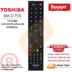 Toshiba Lcd-Led-Plazma Tv Kumandası Huayu Rm-D759 