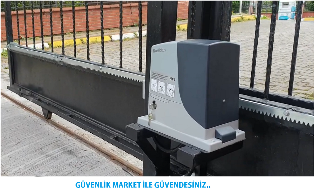 Nice Robus 600 Aksesuarlı Kapı Motoru kit